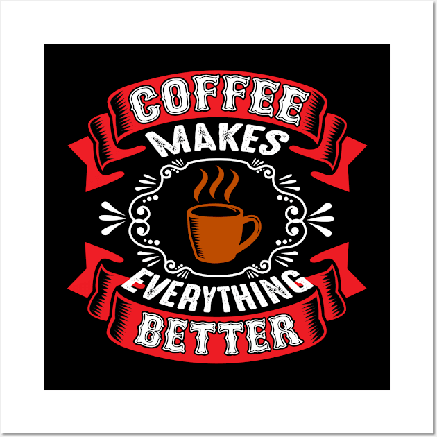 Motivation Coffee Wall Art by Alvd Design